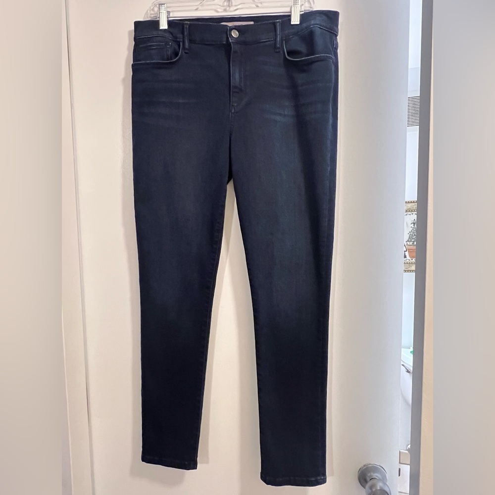 Joe’s Jeans high rise skinny dark denim